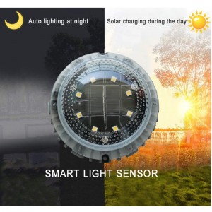 Lampă solară de sol-lumini de grădină