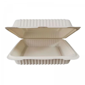 Eco compostable scoică ia recipientele alimentare disponibile biodegradabile de zahăr bagasse pachet de prânz pentru copii