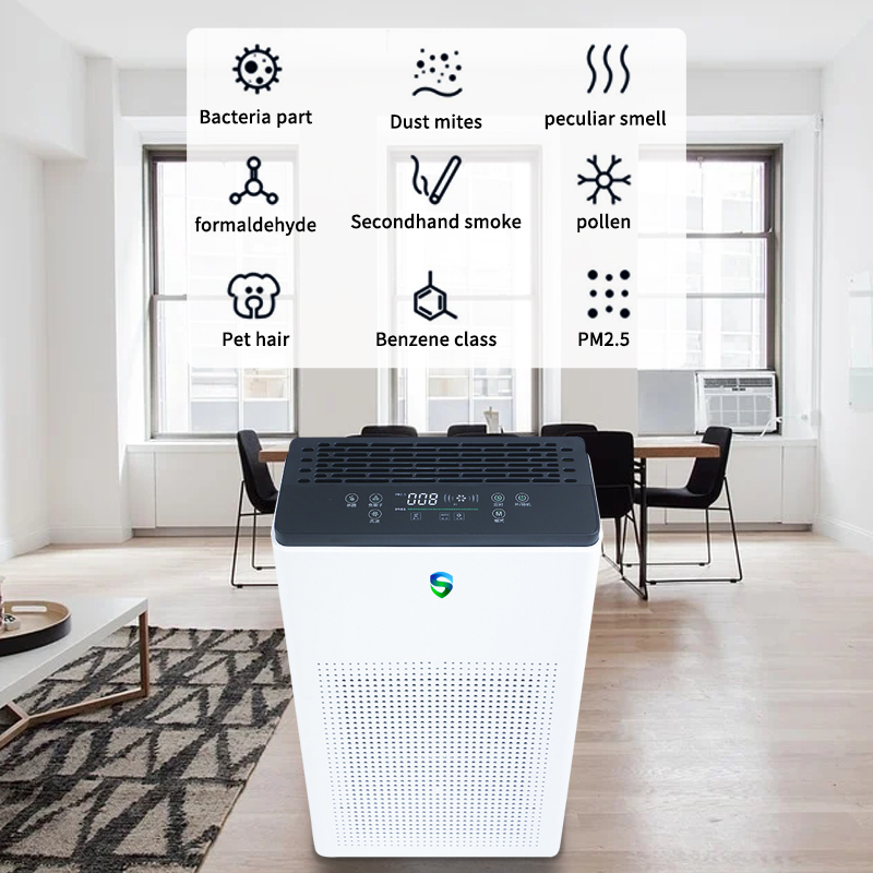 Purificator dublu (purificare activă + purificare pasivă)