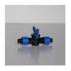 Valva de conectare încorporată a conductei de picurare PE