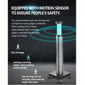 Mașină de dezinfectare UVC