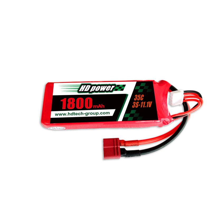 HD POWER 1800mAh 3C 3S 11.1V baterie lipo