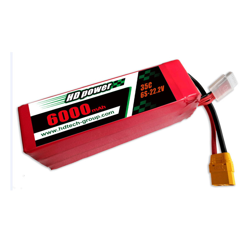 Baterie lipo HDPOWER 6000mAh 35C 6S 22.2V