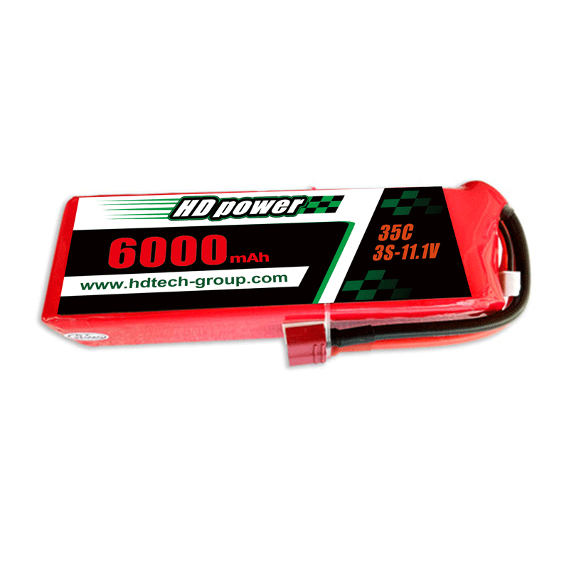 Baterie lipo HD POWER 6000mAh 35C 3S 11.1V