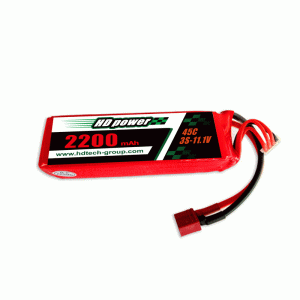 Baterie lipo HD POWER 2200mAh 45C 3S 11.1V