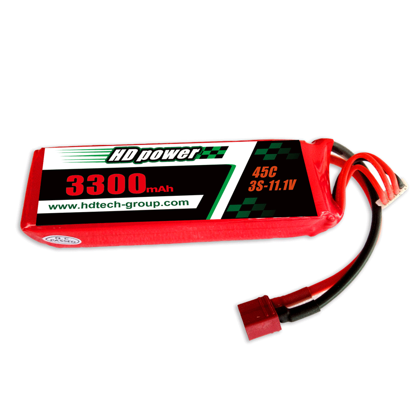 HD POWER 3300mAh 45C 3S 11.1V baterie lipo