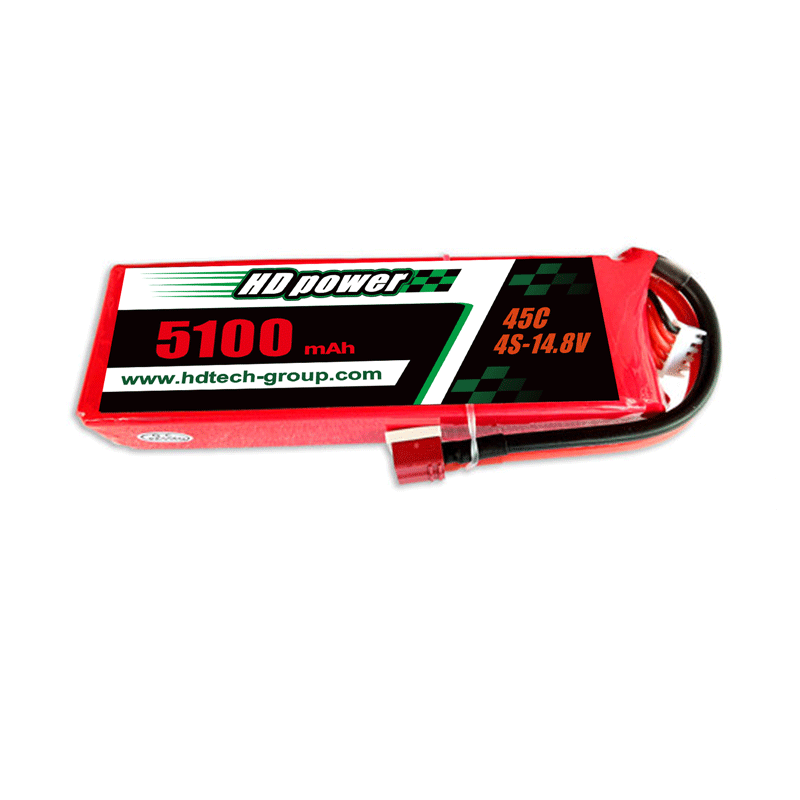 HD POWER 51000mAh 4S 14.8V baterie lipo