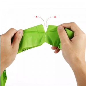 Pungă biodegradabilă pentru deșeuri pentru câini Saci ecologici pentru caca pentru câini Saci biodegradabili de amidon de porumb de bună calitate