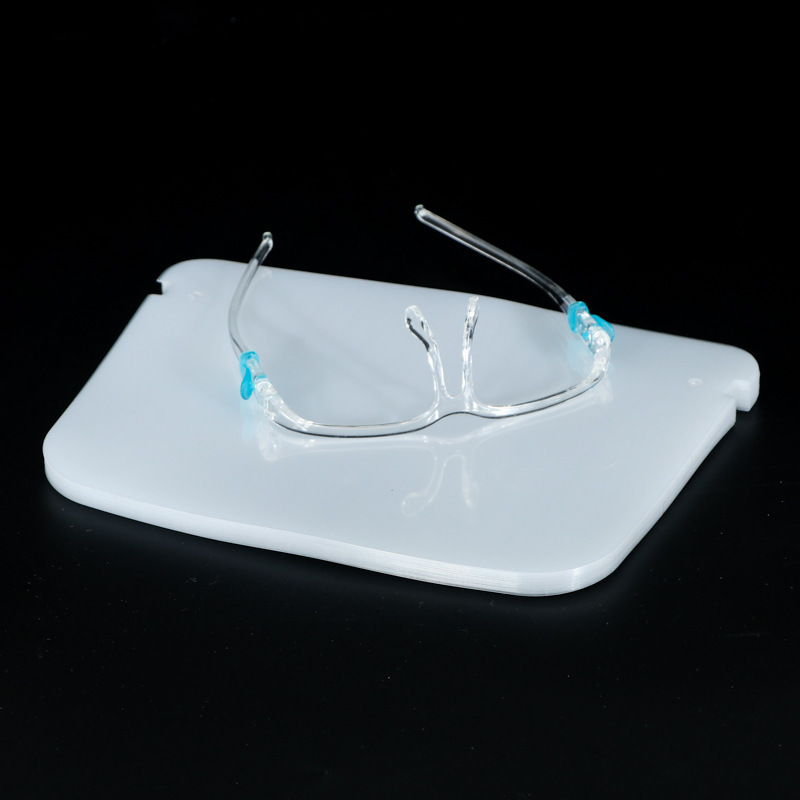 2021 Stoc din fabrică Acoperire față completă Protecție facial Protecție transparentă Vizor protector pentru ochelari