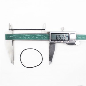 Diametru de vânzare cu ridicata de 43 mm negru cu rezistență ridicată elasticitate ridicată siguranță și protecție a mediului bandă de cauciuc natural agricol