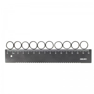 Punct diametru en-gros 0,8 inch negru de unică folosință bandă de cauciuc elastică înaltă bandă de cauciuc