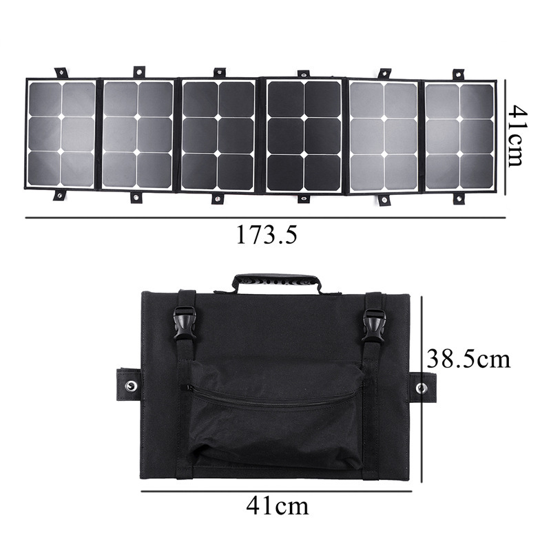 Pungi pliabile solare de 180W