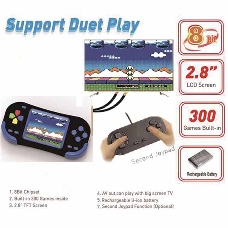 8Bit BL-516 Joc portabil LCD de 2,8 \