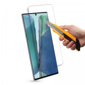 Film de ecran fierbinte din sticlă securizată 9H Premium pentru protecția ecranului Samsung Note 20