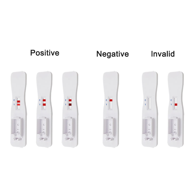 V-CHEKserver-8482;Card rapid de testare 2019-nCoV Ag Saliva (imunocromatografie)
