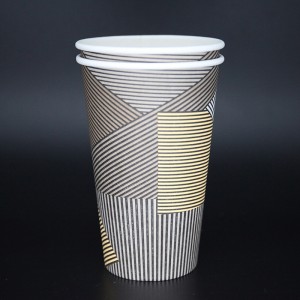 Ceașcă de cafea de unică folosință de hârtie de perete