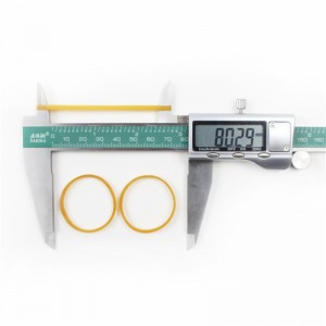 Producător cu ridicata de cauciucnatural galben transparent cu elasticitate ridicată și duritate crab, bandă de cauciuc agricol care leagă homarul