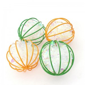 Hollow Out Ball Coloreful de fier