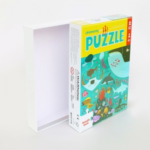 Ambalaj de jucărie, capac, cutie de fund.