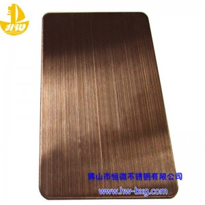 Culoare din oțel inoxidabil din oțel inoxidabilnr. 4