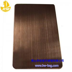 Culoare din oțel inoxidabil din oțel inoxidabilnr. 4