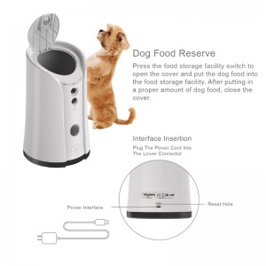 Camera de câine tratați distribuitorul