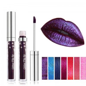Sclipici lichid lichid de diamant impermeabil Lipgloss metalic