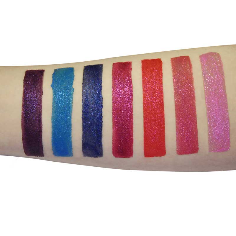 Sclipici lichid lichid de diamant impermeabil Lipgloss metalic