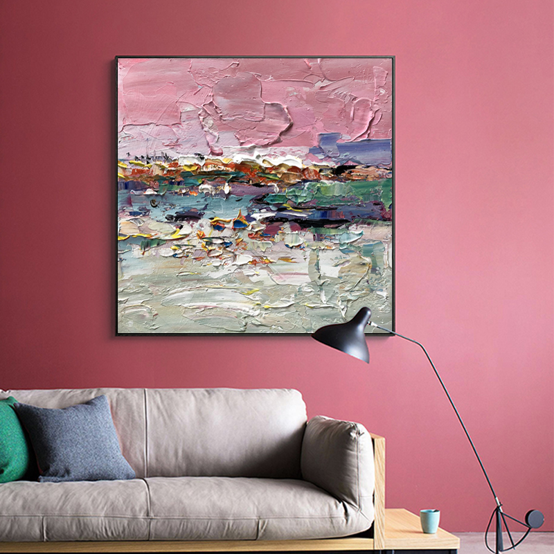 Canvas cadru abstract de designnou pictat acasă decor fotografie fotografie pictura podele