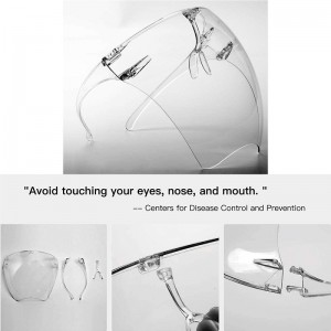 Anti ceață Goggle Unisex Visor Ochelari de protecție completă față de fata