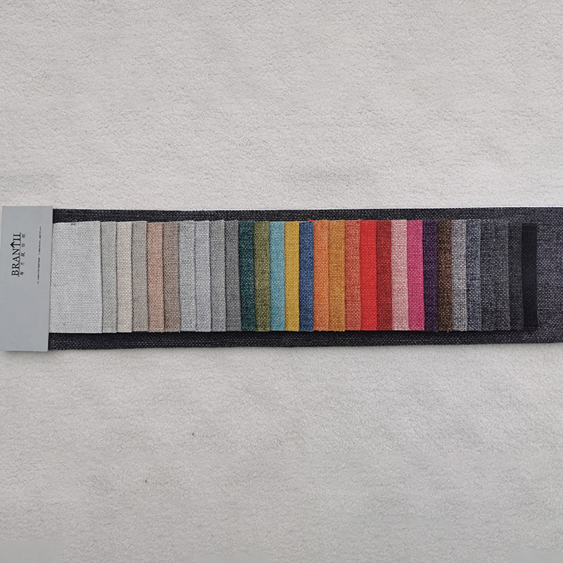 Fabric de lenjerie de bumbac vopsit BNT1917