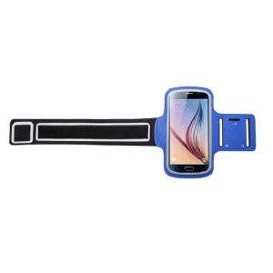 Eco-friendly modern de jogging de jogging cu LED-uri armbarde elastic sport telefon arband PU piele telefon mobil sac sac