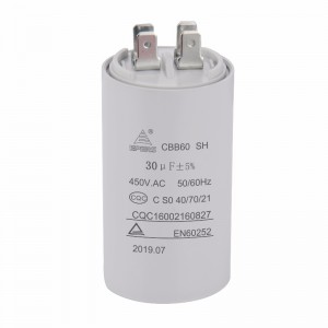 30UF 450V SH S0 50/60Hz CQC CQB60 Condensator pentru aer condiționat