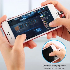 A doua Gen 540 Rotație Micro USB Tip C de încărcare magnetică Cablu de încărcare Nylon împletit magnetic Încărcarea rapidă a cablului USB