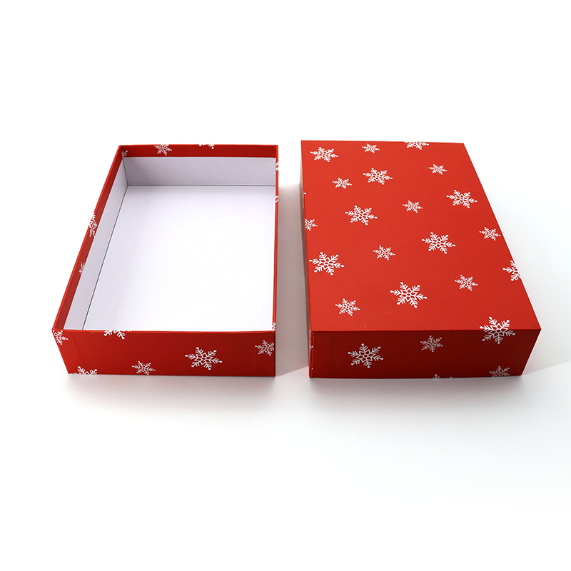 Comert cu ridicata Matte Red Custom Logo Cardboard Cardboard Gift Pachet Ambalaj Cutie cadou cu capacul