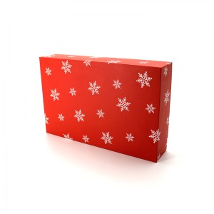 Comert cu ridicata Matte Red Custom Logo Cardboard Cardboard Gift Pachet Ambalaj Cutie cadou cu capacul