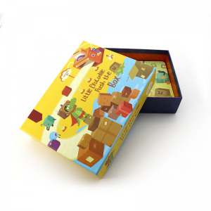 Dimensiune personalizată și de proiectare Hârtie Jigsaw Puzzle Ambalaje pentru cadouri Carton cutii rigide