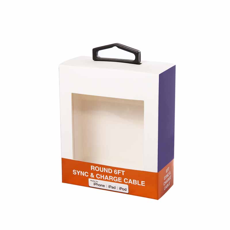 Shiny laminare pachet cadou fereastră cutie de hârtie cutii de ambalare cu fereastră clară