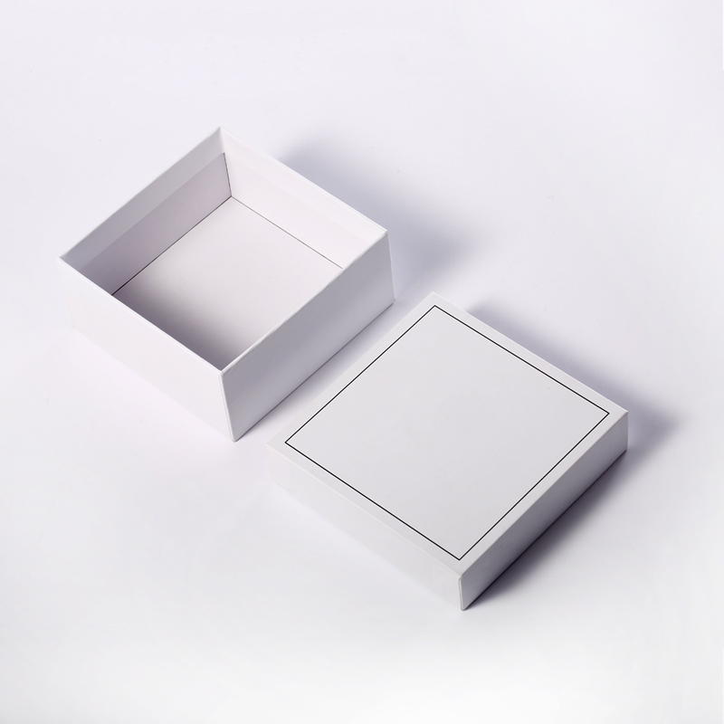 Custom eco friendly card de bord cadou cutie de hârtie bijuterii cutie cu logo