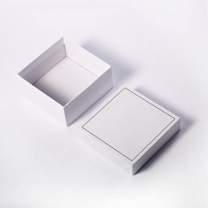 Custom eco friendly card de bord cadou cutie de hârtie bijuterii cutie cu logo
