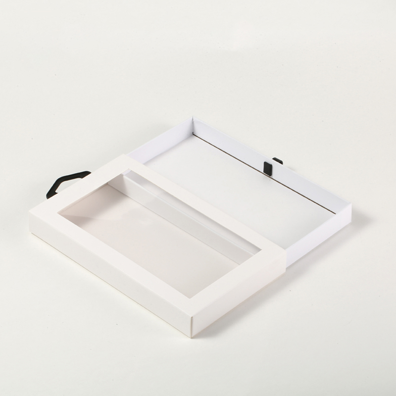 Persoane personalizate Rectangle Gift Packaging Fereastra pentru accesoriile carcasei telefonului