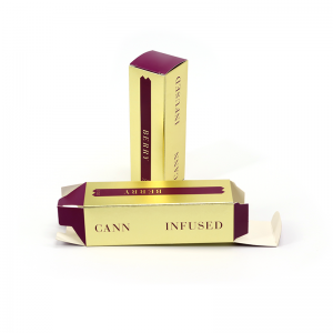 Cosmetice pliante de carton reciclat hârtie cadou cadou personalizat ruj mascara unghii de ambalare ulei de ambalare ulei