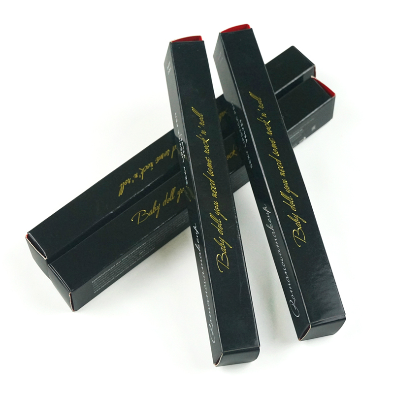 Vânzare fierbinte Imprimarea personalizată a rujului mic set de hârtie de ambalare a hârtiei de hârtie