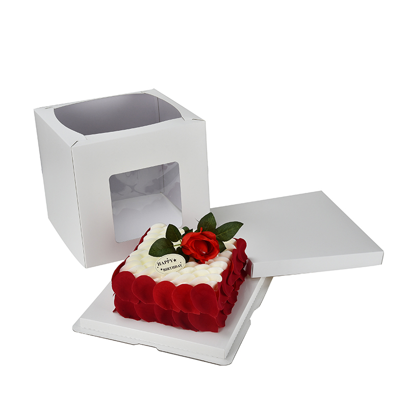 Noua cutie de tort denunta manuala de lux de baie Caseta de tort ziua denastere