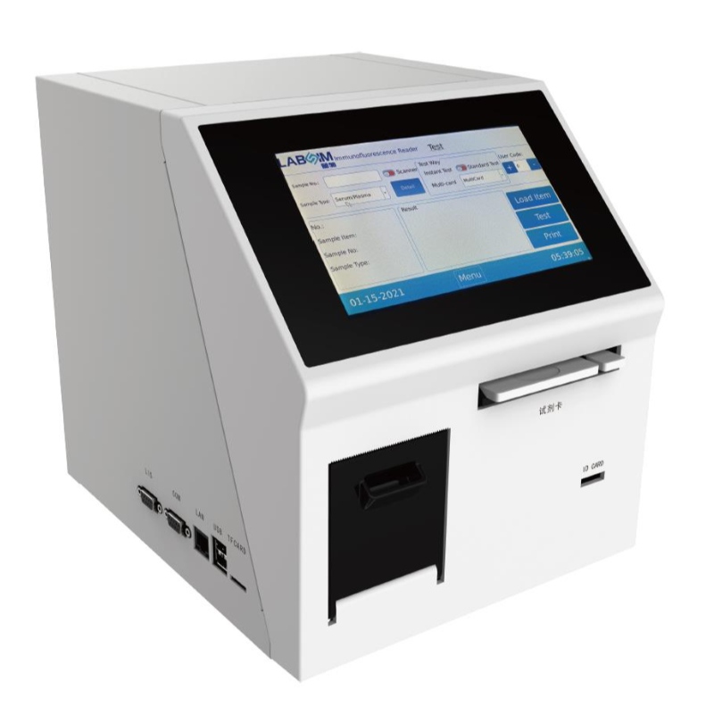 Analizor de imunoteza de fluorescență (multi-card) ASF1200