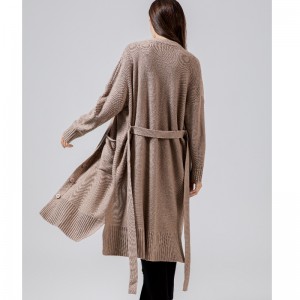 Loose, Elegant și Casual Australian Lână cardigan65005#
