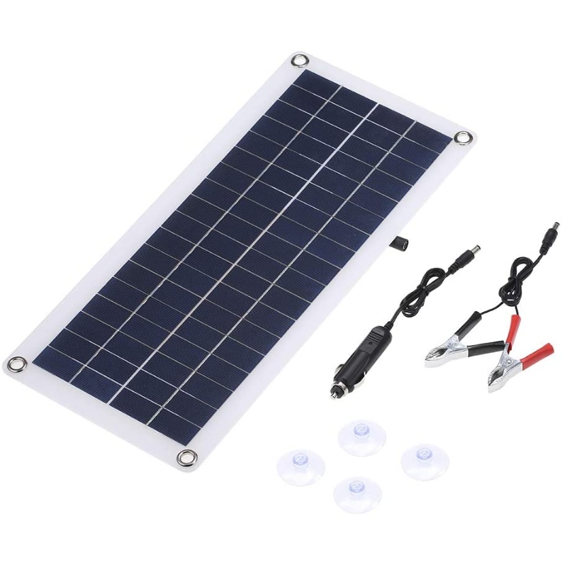 TYL 12W 18V 435 * 200 * Panoul solar de 2,5 mm Polisilicon pentru RV Acoperiș de acoperiș DC5V/DC12V 12W Dual Outbox Double USB Interfață USB