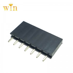 1x7p 180 ° vertical DIP DIP PINTER Soclu de sex feminin H8.5mm