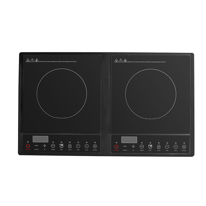 China producător de înaltă calitate portabile electrice cooktops Double Induction Cooker 2 Burner ISO9001 BSCI