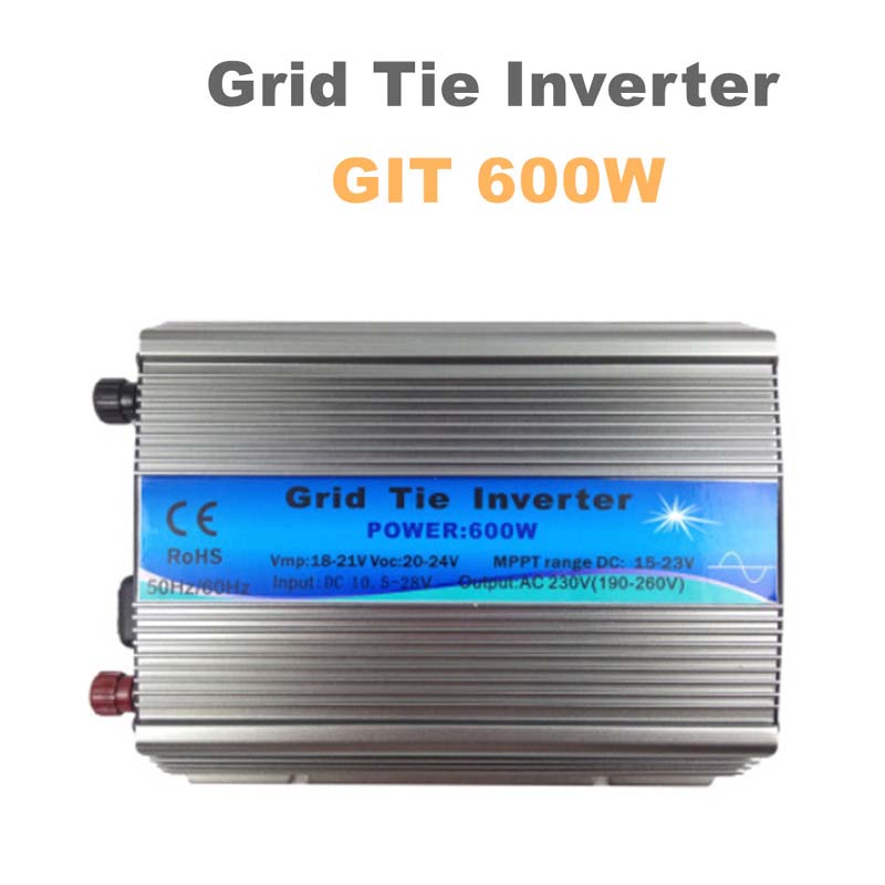 600W pe grid Tie Inverter Funcția MPPT 11-32V DC 110V 220V AC Ieșire pur SINE SINE Val pentru sistemul de panou solar